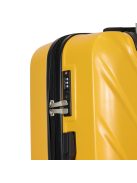 Benzi BZ5787 sárga 4 kerekű kabinbőrönd