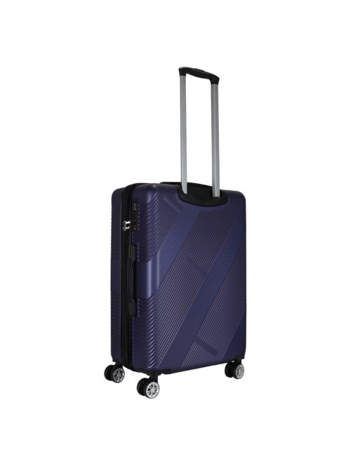 Benzi Lines kék 4 kerekű bővíthető közepes bőrönd