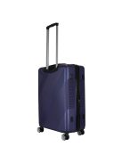 Benzi Lines kék 4 kerekű bővíthető közepes bőrönd