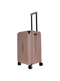 Benzi Girona rózsaszín 5 kerekű közepes bőrönd