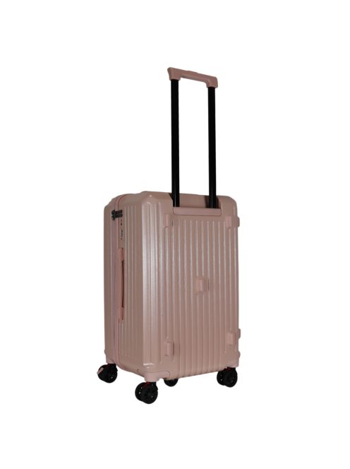 Benzi Girona rózsaszín 5 kerekű közepes bőrönd