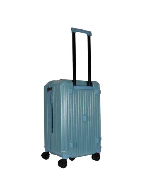 Benzi Girona világoskék 5 kerekű közepes bőrönd