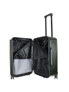 Benzi Girona zöld 5 kerekű közepes bőrönd