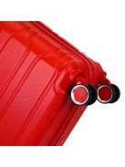 Benzi Alacant piros 4 kerekű közepes bőrönd