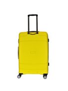 TravelZ Big Bars sárga 4 kerekű nagy bőrönd