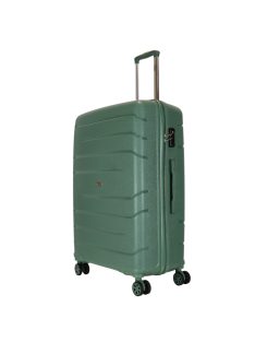 TravelZ Big Bars zöld 4 kerekű nagy bőrönd