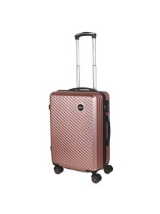 Hachi Boston rose gold 4 kerekű közepes bőrönd