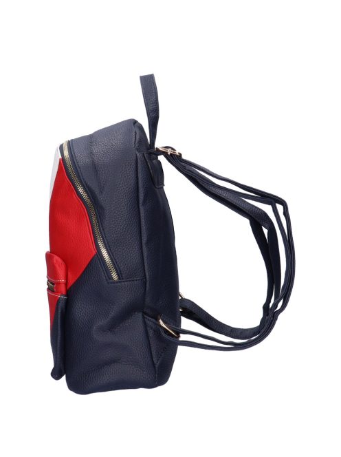 atáska BOUTIQUE C1049 kék-fehér-piros női hátizsák