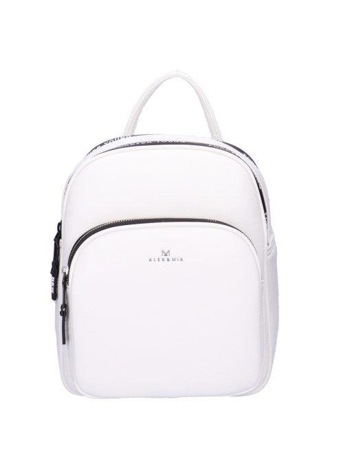 Alex & Mia 8261 fehér női hátizsák