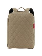 Reisenthel classic backpack M zöld steppelt női hátizsák
