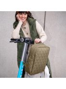 Reisenthel classic backpack M zöld steppelt női hátizsák