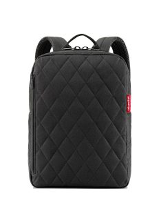   Reisenthel classic backpack M fekete steppelt női hátizsák