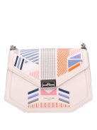 David Jones CM6974F fehér női oldaltáska