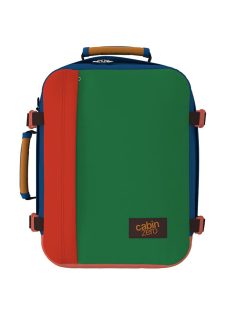   Cabinzero Classic 28L kék-zöld-piros kabin méretű utazótáska/hátizsák