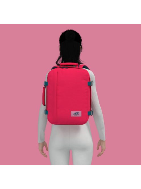 Cabinzero Classic 28L rózsaszín 40x30x20 utazótáska/hátizsák