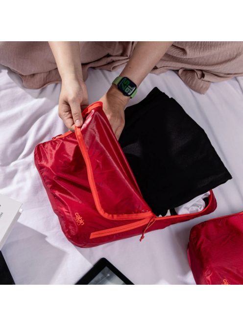 Cabinzero Ultralight Packing Cube L piros utazási csomagoló táska