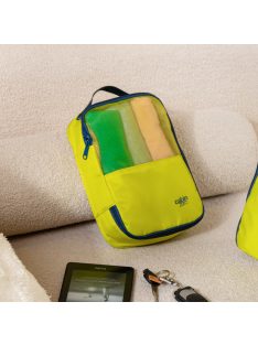   Cabinzero Lux Packing Cube M neonzöld utazási csomagoló táska