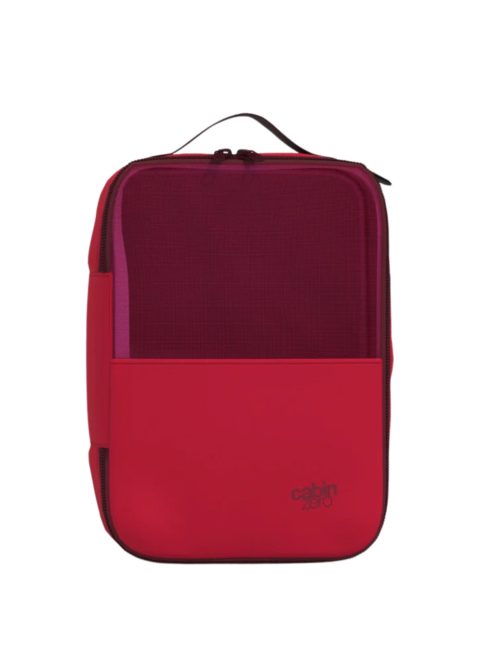 Cabinzero Lux Packing Cube M piros utazási csomagoló táska