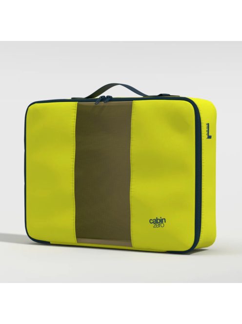 Cabinzero Lux Packing Cube L neonzöld utazási csomagoló táska