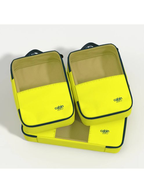 Cabinzero Lux Packing Cube L neonzöld utazási csomagoló táska