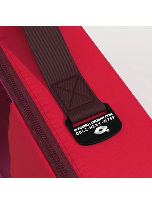 Cabinzero Lux Packing Cube L piros utazási csomagoló táska