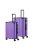 Travelite Cruise lila 4 kerekű közepes bőrönd és nagy bőrönd