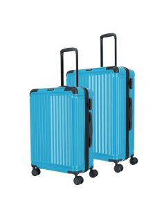   Travelite Cruise türkiz 4 kerekű közepes bőrönd és nagy bőrönd