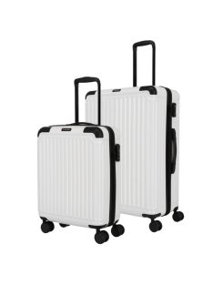   Travelite Cruise fehér 4 kerekű kabinbőrönd és nagy bőrönd