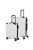 Travelite Cruise fehér 4 kerekű kabinbőrönd és nagy bőrönd