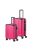 Travelite Cruise rózsaszín 4 kerekű kabinbőrönd és nagy bőrönd