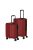 Travelite Cruise bordó 4 kerekű kabinbőrönd és közepes bőrönd