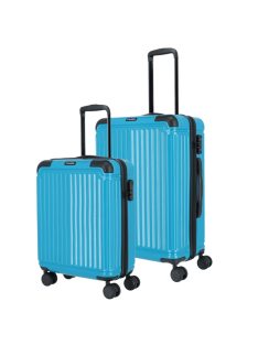   Travelite Cruise türkiz 4 kerekű kabinbőrönd és közepes bőrönd