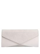 Karen Kryspina fehér-ezüst rostbőr női válltáska