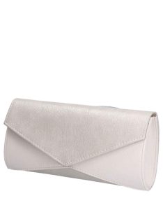 Karen Kryspina fehér-ezüst rostbőr női válltáska