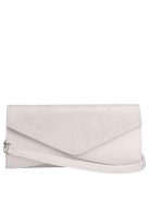 Karen Kryspina fehér-ezüst rostbőr női válltáska