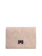 Karen Zuza bézs virágos rostbőr női oldaltáska