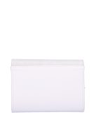 Karen Zuza fehér-ezüst rostbőr női oldaltáska