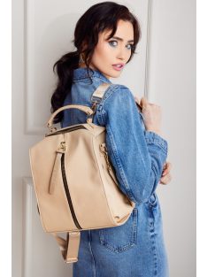 Karen Fedele rose gold rostbőr női hátizsák/válltáska