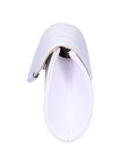 Karen Isa fehér-ezüst rostbőr női alkalmi táska