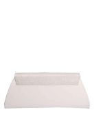 Karen Sisi fehér-ezüst rostbőr női alkalmi táska