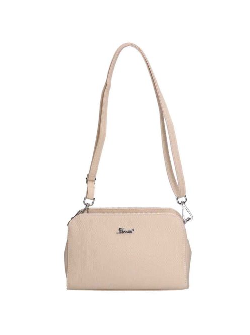 Karen Eni bézs rostbőr női oldaltáska