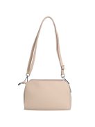 Karen Eni bézs rostbőr női oldaltáska
