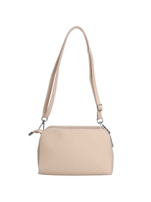 Karen Eni bézs rostbőr női oldaltáska