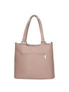 Karen Melanja drapp-rose gold rostbőr női kézitáska