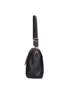 Karen Ce-Afra fekete rostbőr női oldaltáska
