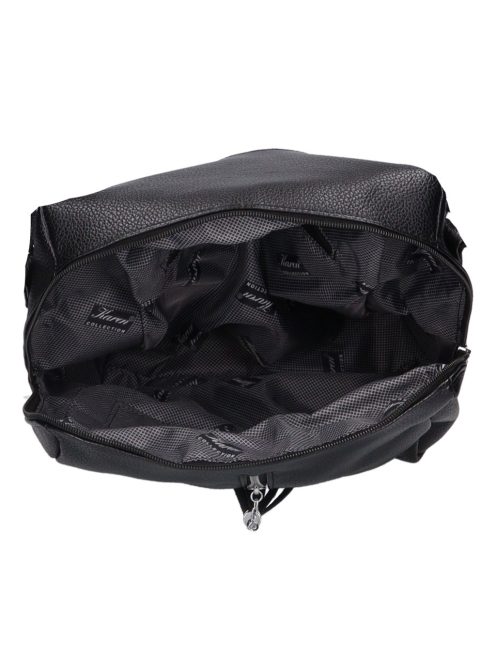 Karen Ce-Afra fekete rostbőr női oldaltáska