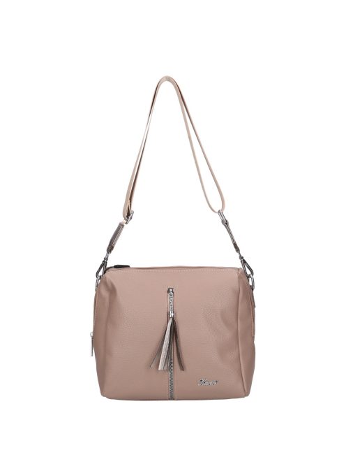 Karen Ce-Afra drapp rostbőr női oldaltáska