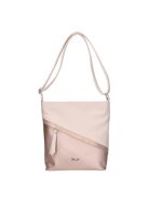 Karen Ce-Zonia bézs-rose gold rostbőr női oldaltáska