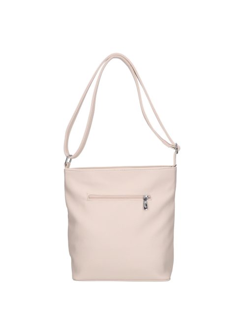 Karen Ce-Zonia bézs-rose gold rostbőr női oldaltáska