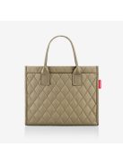 Reisenthel daily shopper zöld steppelt női kézitáska